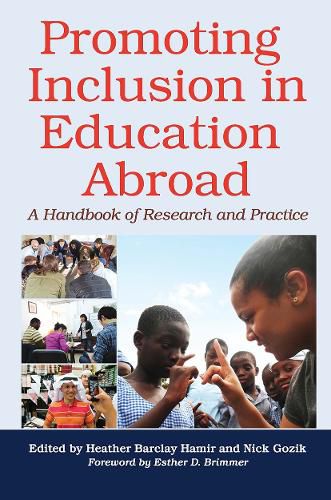 Cover image for Promoting Inclusion in Education Abroad: A Handbook of Research and Practice