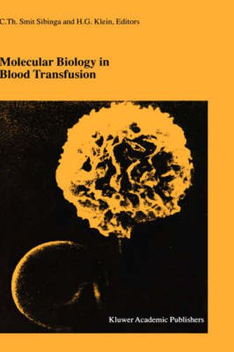 Cover image for Molecular Biology in Blood Transfusion