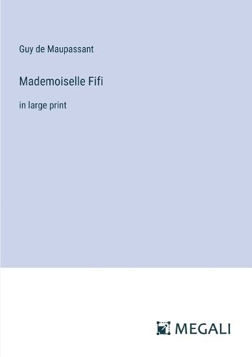 Cover image for Mademoiselle Fifi