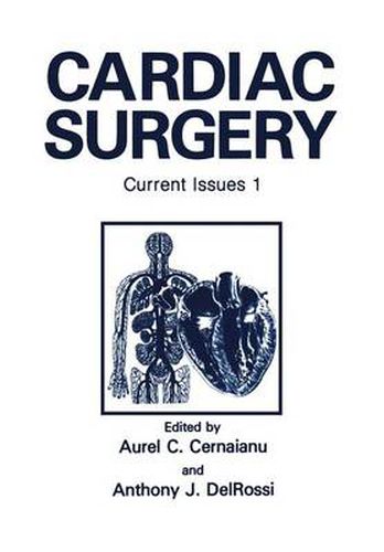 Cover image for Cardiac Surgery: Current Issues 1