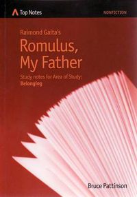 Cover image for Romulus My Father: HSC Study Notes for Area of Study: Belonging