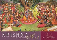 Cover image for Krishna Art Postcard Book