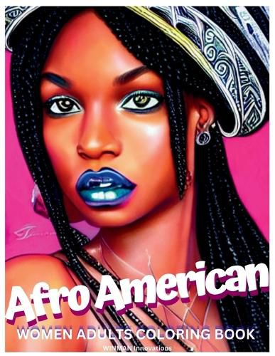 Afro American Women Adults Coloring Book