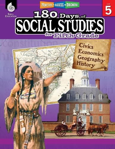 180 Days of Social Studies for Fifth Grade: Practice, Assess, Diagnose