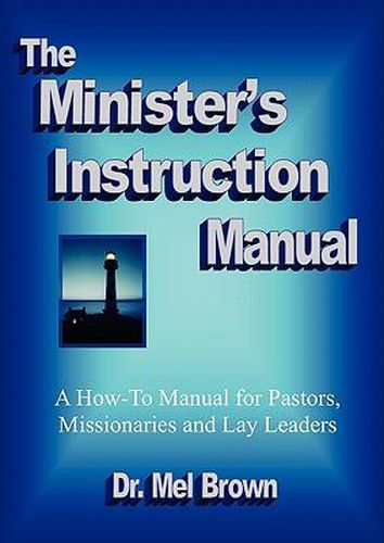 Cover image for The Minister's Instruction Manual