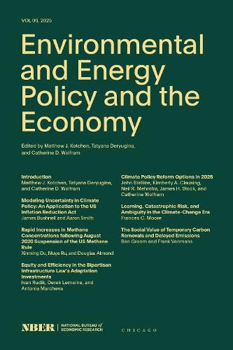 Cover image for Environmental and Energy Policy and the Economy: Volume 6