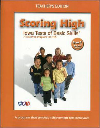 Cover image for Scoring High on the ITBS, Teacher's Edition with Poster, Grade 1