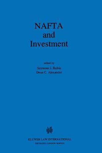 Cover image for NAFTA and Investment