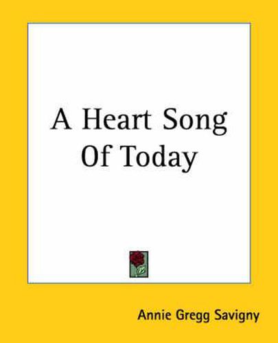 Cover image for A Heart Song Of Today