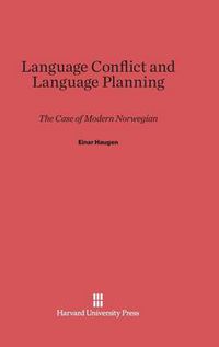 Cover image for Language Conflict and Language Planning