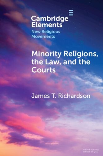 Cover image for Minority Religions, the Law, and the Courts