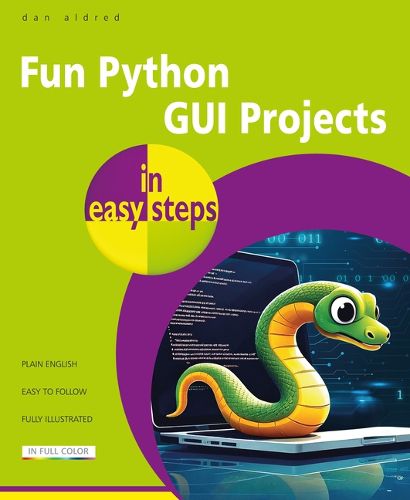Cover image for Fun Python GUI Projects in easy steps