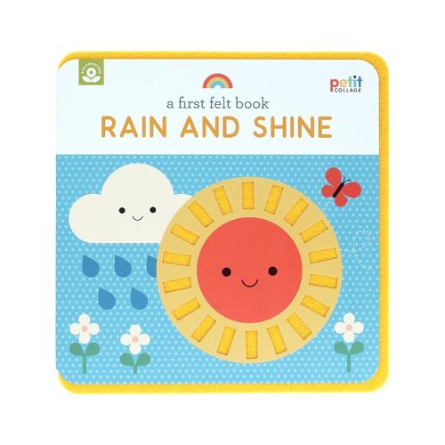 Cover image for A First Felt Book: Rain and Shine