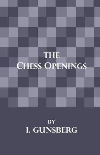 Cover image for The Chess Openings