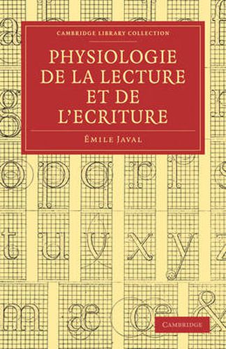 Cover image for Physiologie de la lecture et de l'ecriture