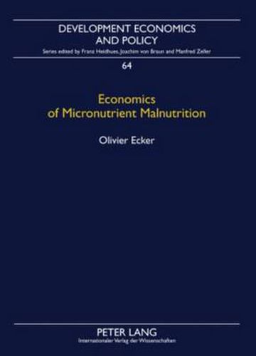 Economics of Micronutrient Malnutrition: The Demand for Nutrients in Sub-Saharan Africa