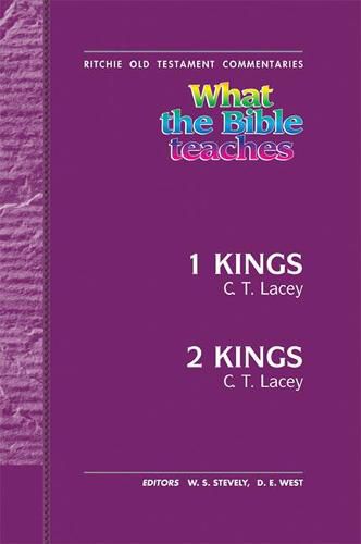 Cover image for What the Bible Teaches - 1 & 2 Kings