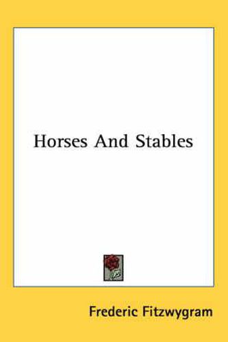 Cover image for Horses and Stables