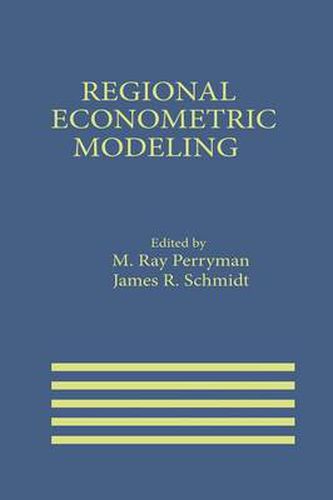 Regional Econometric Modeling