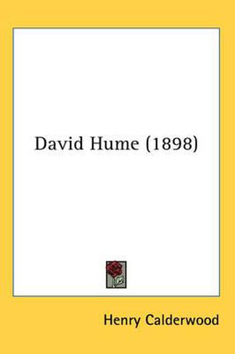 David Hume (1898)