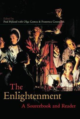 Cover image for The Enlightenment: A Sourcebook and Reader