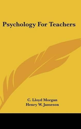 Cover image for Psychology for Teachers