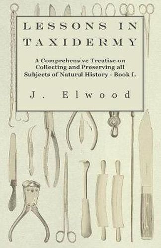 Cover image for Lessons In Taxidermy - A Comprehensive Treatise On Collecting And Preserving All Subjects Of Natural History - Book I.