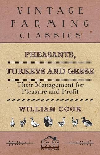 Cover image for Pheasants, Turkeys and Geese: Their Management for Pleasure and Profit