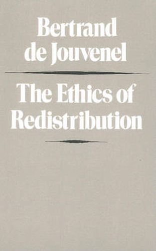 Cover image for Ethics of Redistribution