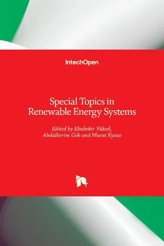 Cover image for Special Topics in Renewable Energy Systems