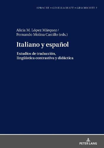 Cover image for Italiano y espanol.; Estudios de traduccion, linguistica contrastiva y didactica