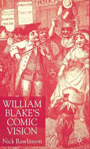 Cover image for William Blake's Comic Vision