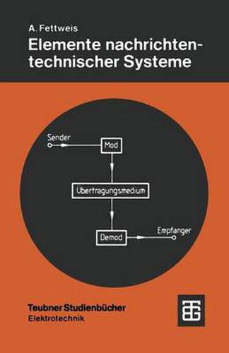 Cover image for Elemente Nachrichtentechnischer Systeme