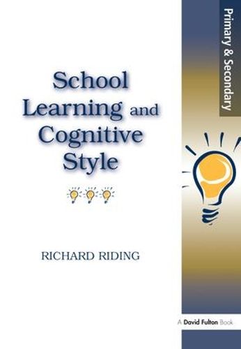 Cover image for School Learning and Cognitive Styles