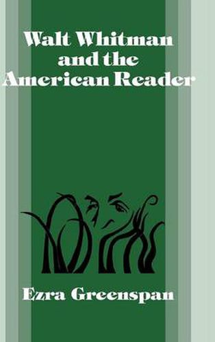 Cover image for Walt Whitman and the American Reader