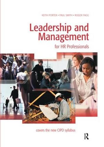 Cover image for Leadership and Management for HR Professionals