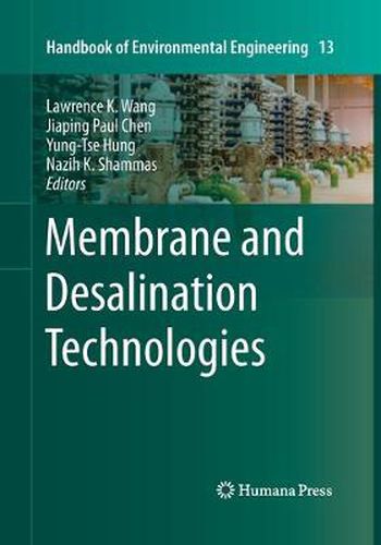 Cover image for Membrane and Desalination Technologies