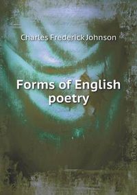 Cover image for Forms of English poetry