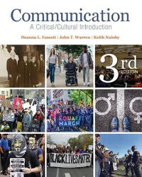 Cover image for Communication: A Critical/Cultural Introduction