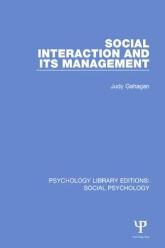 Cover image for Social Interaction and its Management