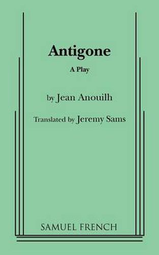 Cover image for Antigone (Sams, Trans.)