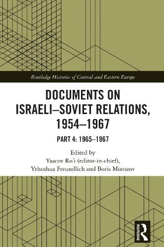 Cover image for Documents on Israeli-Soviet Relations, 1954-1967