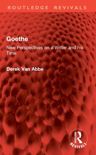 Cover image for Goethe