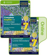 Cover image for Complete English for Cambridge Lower Secondary Print and Online Student Book Pack 7 (First Edition)