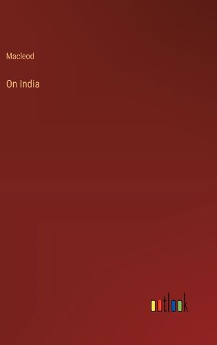 Cover image for On India