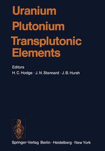 Cover image for Uranium * Plutonium Transplutonic Elements