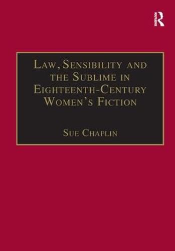 Cover image for Law, Sensibility and the Sublime in Eighteenth-Century Women's Fiction: Speaking of Dread