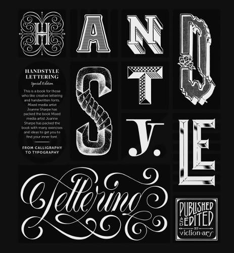 Cover image for Handstyle Lettering: From Calligraphy to Typography