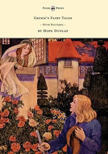 Cover image for Grimm's Fairy Tales - Illustrated by Hope Dunlap