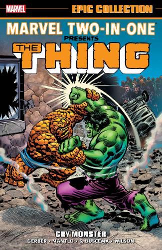 Cover image for Marvel Two-in-one Epic Collection: Cry Monster
